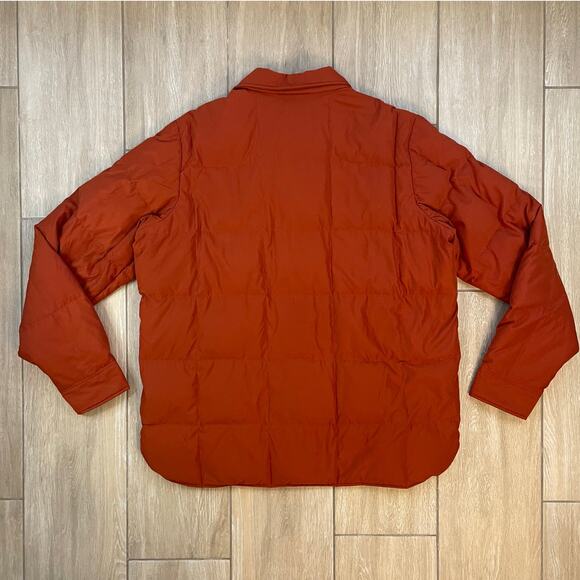 Eddie Bauer Yukon Model Down Jacket XXLT Orange Goose Down Fall 2011 Seattle USA - Picture 2 of 11